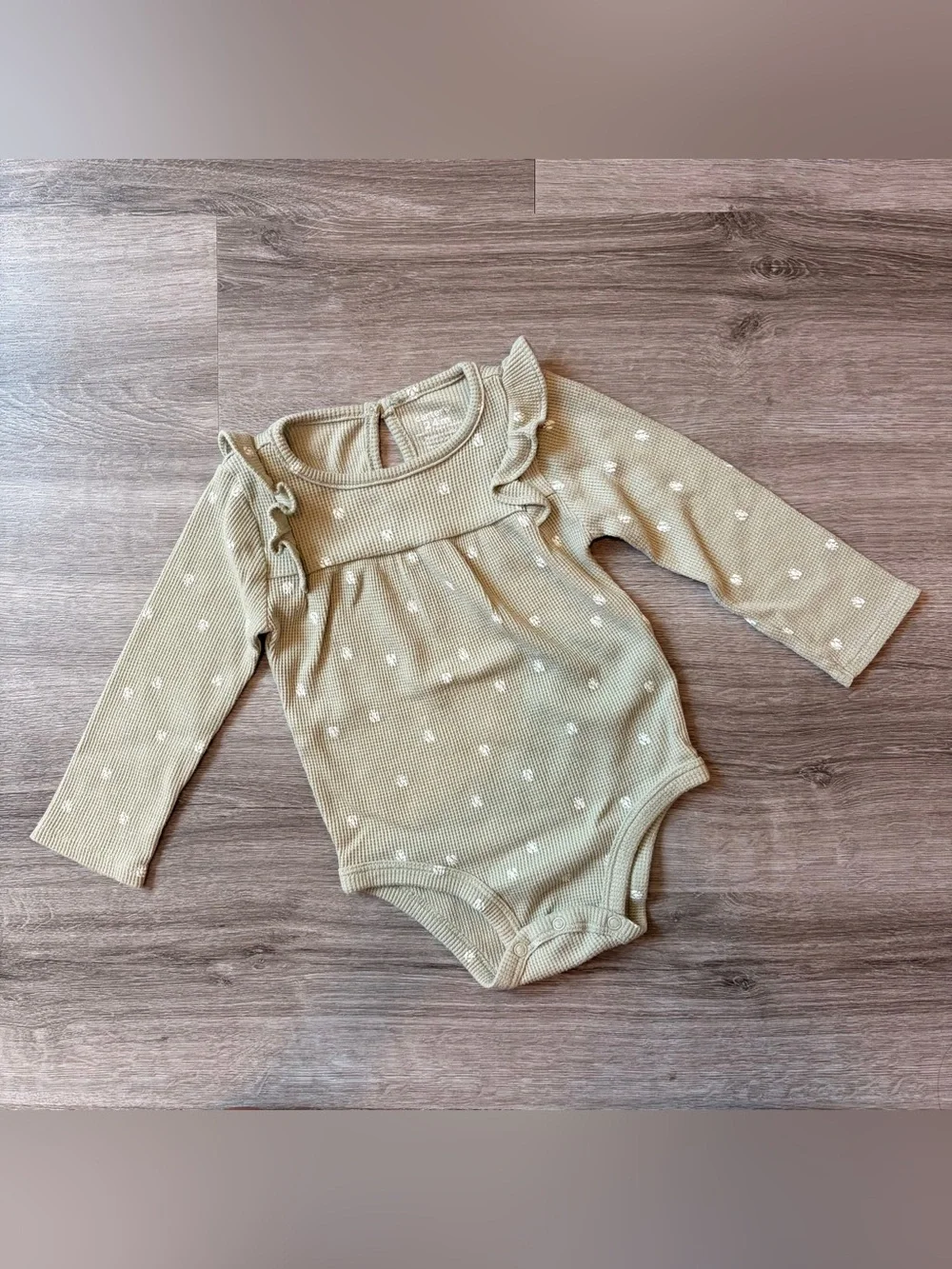 Carter's baby girls long sleeve bodysuit